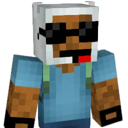 larks1987 Minecraft avatar bust