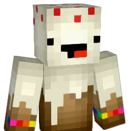 lasalchichita Minecraft avatar bust