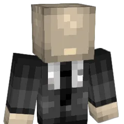 lceCubed Minecraft avatar bust