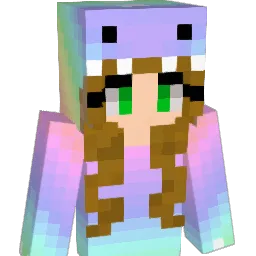 leahlash Minecraft avatar bust