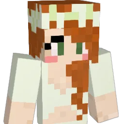 leahskee Minecraft avatar bust