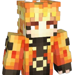 leanWang Minecraft avatar bust