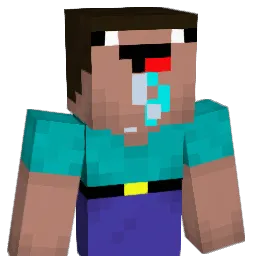 legowall Minecraft avatar bust