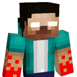 leshelou Minecraft avatar bust