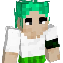 letrome Minecraft avatar bust