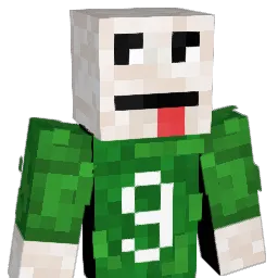 lgreenland Minecraft avatar bust