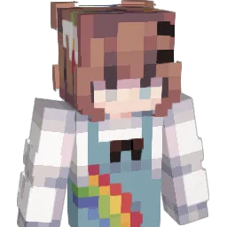 lilglitters Minecraft avatar bust
