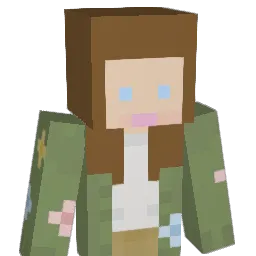 lilinguine Minecraft avatar bust