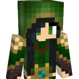 lilisaki Minecraft avatar bust