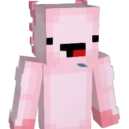 lilpaozao Minecraft avatar bust