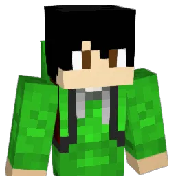 lime16565 Minecraft avatar bust