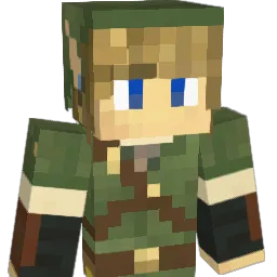link_77000 Minecraft avatar bust