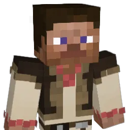 linuxrc Minecraft avatar bust