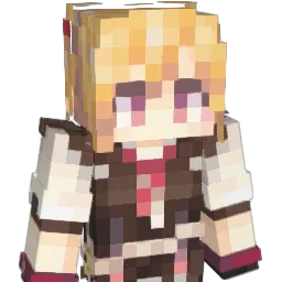 linzexin Minecraft avatar bust