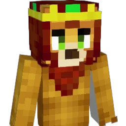 lionkingg Minecraft avatar bust