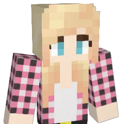 lisalou25 Minecraft avatar bust