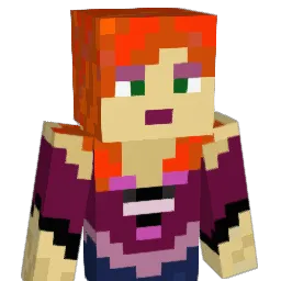 literalhalfling Minecraft avatar bust