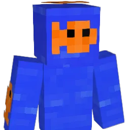 litfish Minecraft avatar bust