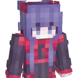 littleCiel Minecraft avatar bust