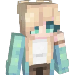 llannia Minecraft avatar bust