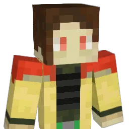 llofrudd Minecraft avatar bust