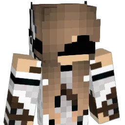 llunille Minecraft avatar bust