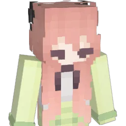 llunni Minecraft avatar bust
