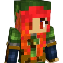 lmlulumumu Minecraft avatar bust