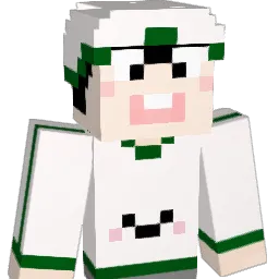 locong Minecraft avatar bust