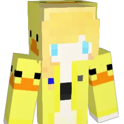 logicute Minecraft avatar bust