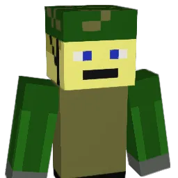 lolnutshot Minecraft avatar bust
