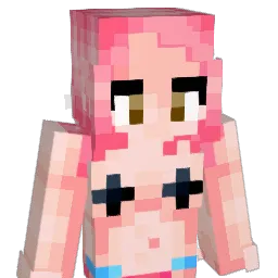 lolykon Minecraft avatar bust