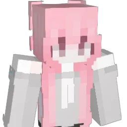 longgle Minecraft avatar bust