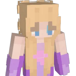 looli Minecraft avatar bust