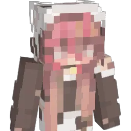 lotteon Minecraft avatar bust