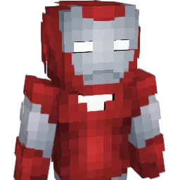 loucrative Minecraft avatar bust