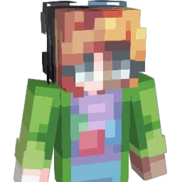 louiseholmg Minecraft avatar bust