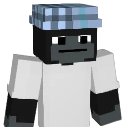 louqi Minecraft avatar bust