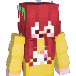 louvia Minecraft avatar bust