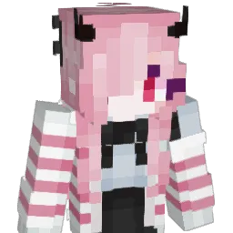 lovelessangel Minecraft avatar bust