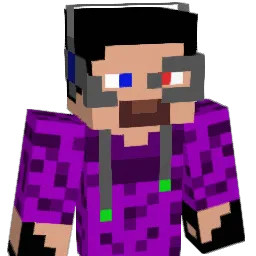 luckatme Minecraft avatar bust