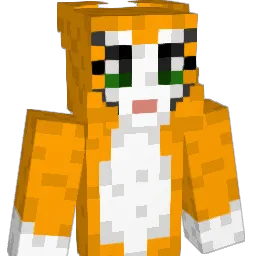 luckybuttons Minecraft avatar bust