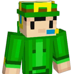 luckycharm1234 Minecraft avatar bust
