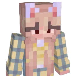 lucygee Minecraft avatar bust
