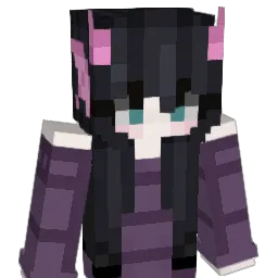 lucyredglitter Minecraft avatar bust