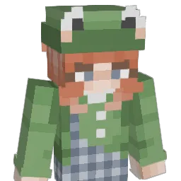 lucysimp Minecraft avatar bust