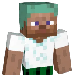 luett Minecraft avatar bust