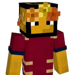luff0x Minecraft avatar bust