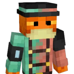 luffytausaur Minecraft avatar bust