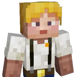 luigita Minecraft avatar bust